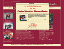 Tablet Screenshot of original-lausitzer-blasmusikanten.de
